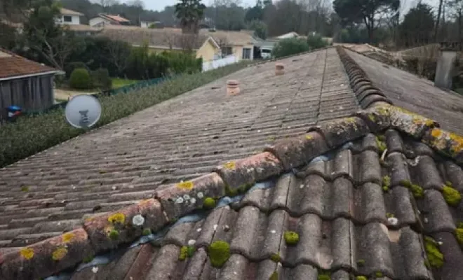 Application d'hydrofuge sur toiture à Langon, Bassin d'Arcachon, LSR HABITAT