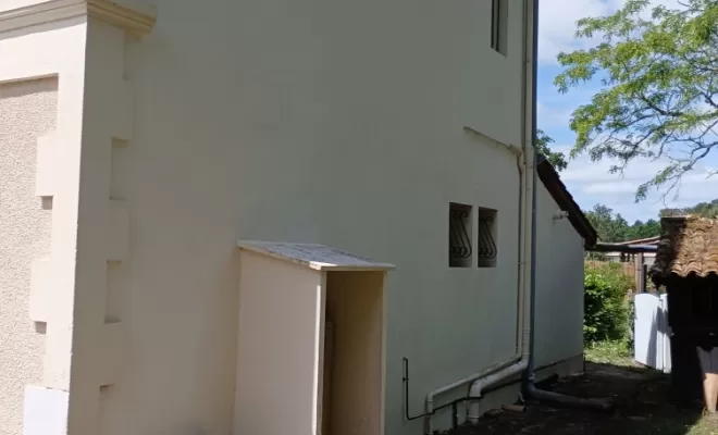 Traitement Hydrofuge de façade et terrasse avec nettoyage, Bassin d'Arcachon, LSR HABITAT